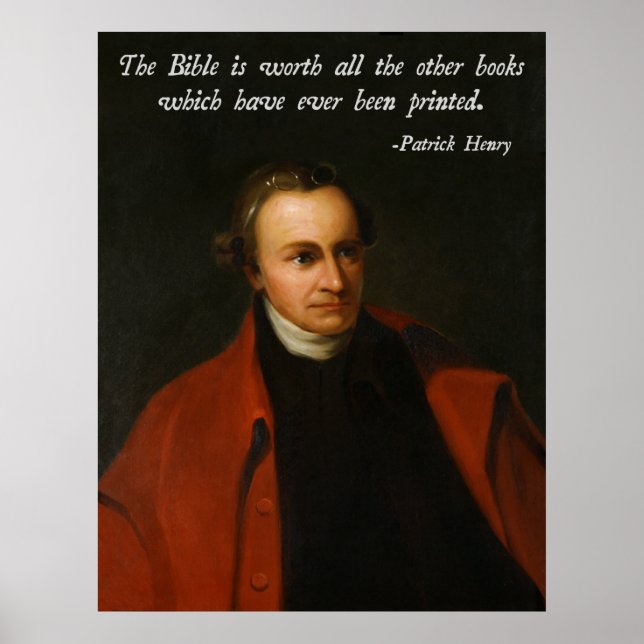 Poster Patrick Henry Bible (Devant)