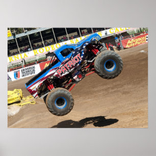 Poster Patriote Monster Truck Imprimer