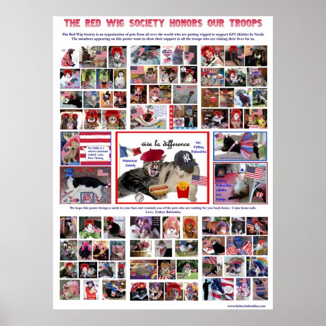 Poster patriotique de Fatboy Babushka (Devant)