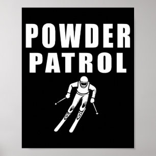 Poster Patrouille de poudre 