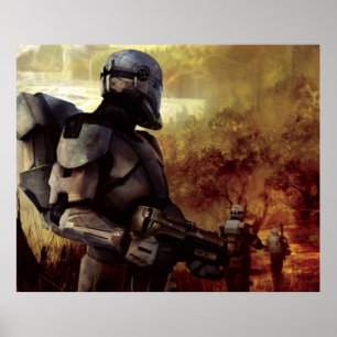 Poster Patrouille du Commandement du Clone
