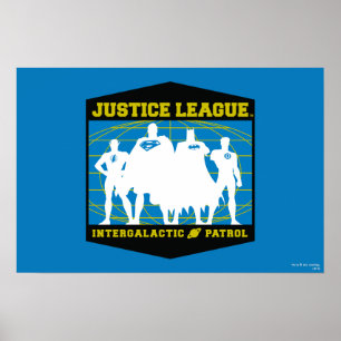 Poster Patrouille intergalactique de la Ligue de Justice