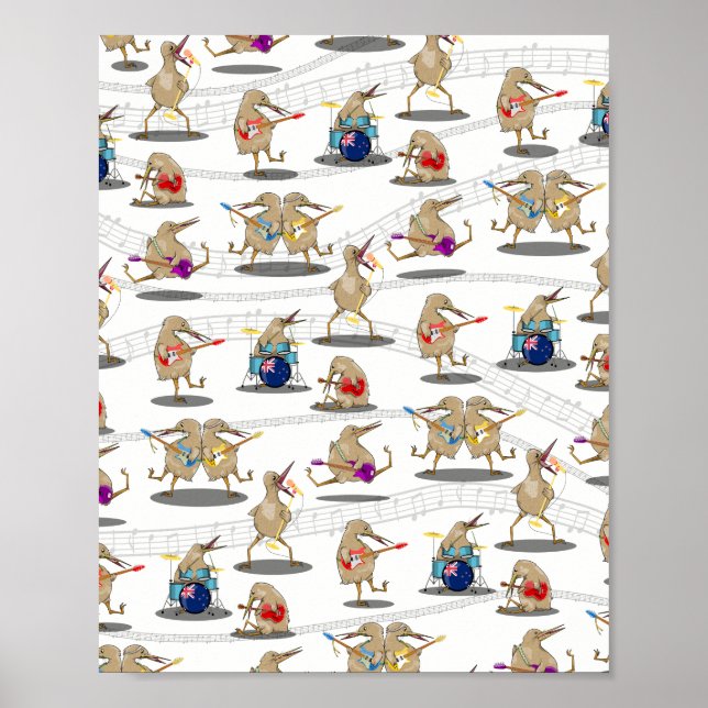 Poster Patters de Kiwi Music (Devant)