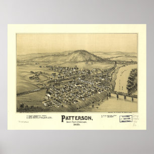Poster Patterson (Mifflin), Pennsylvanie (1895)