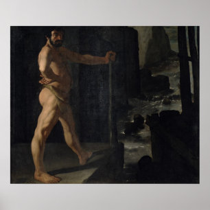 Poster Paul Cezanne   Apotheosis of Delacroix