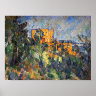 Poster Paul Cezanne - Château Noir