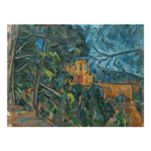 Poster Paul Cezanne   Château Noir, 1900-04 (huile sur ca