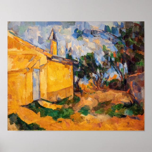 Poster Paul Cezanne - Le Cabanon de Jourdan (Devant)