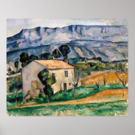 Poster Paul Cezanne - Maison en Provence