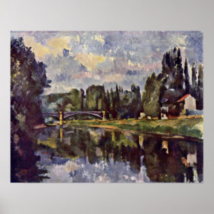 Poster Paul Cezanne - Marne-rivage
