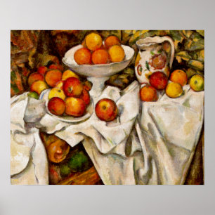 Poster Paul Cezanne Pomples Oranges Impressionnisme