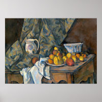 Paul Cezanne | Still Life with Apples and Peaches,