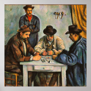 Poster Paul Cezanne - The Card Players