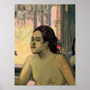 Poster Paul Gauguin Eiaha Ohipa ou Tahitiens dans une p