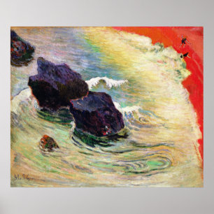 Poster Paul Gauguin   La Vague