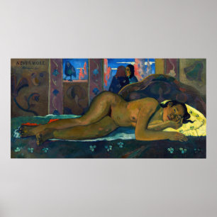 Poster Paul Gauguin - Nevermore / O Taiti