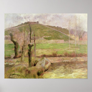Poster Paul Gauguin Paysage près de Pont-Aven, 1888