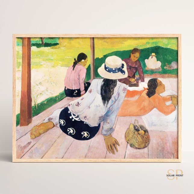 Poster Paul Gauguin Siesta Peinture Art Print (Créateur téléchargé)