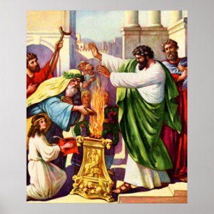 Poster paul guérit un homme boiteux à l'affiche de lystra