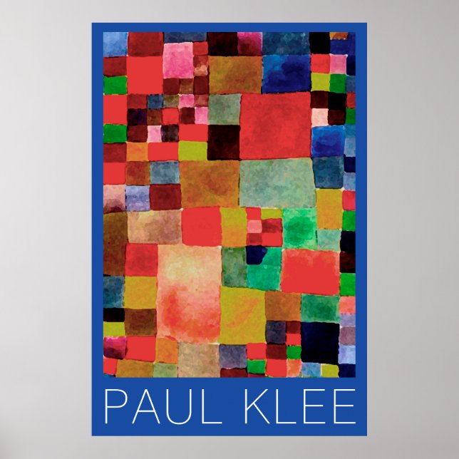 Poster Paul Klee (Devant)