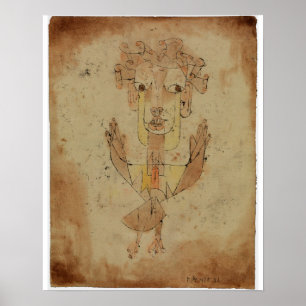 Poster Paul Klee - Angelus Novus