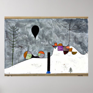 Poster Paul Klee art: Winter Painting