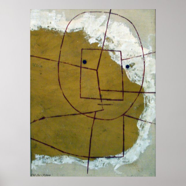 Poster Paul Klee Celui qui comprend (Devant)