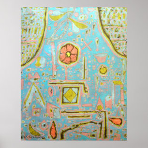 Poster Paul Klee Efflorescence