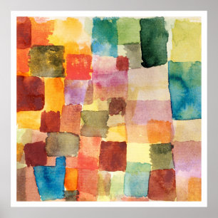 POSTER : PAUL KLEE : INTITULÉ : 1914