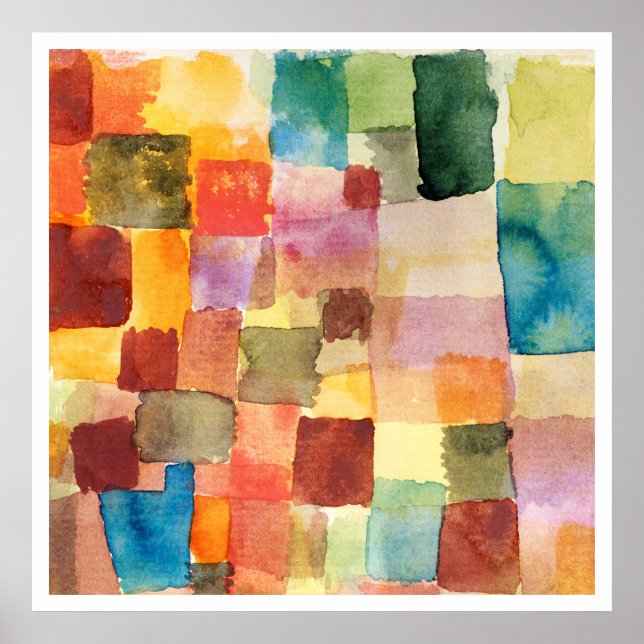 POSTER : PAUL KLEE : INTITULÉ : 1914 (Devant)