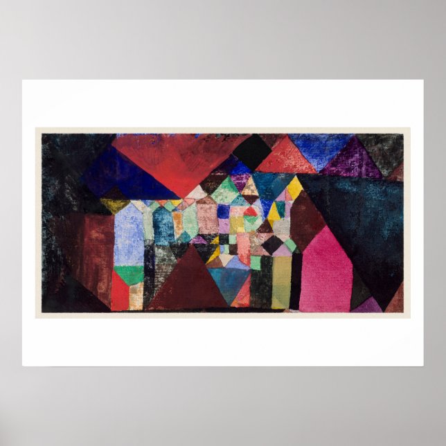 POSTER : PAUL KLEE : JEWEL MUNICIPAL (Devant)