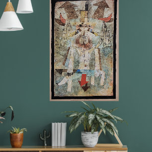 Poster Paul Klee - L'Homme Sauvage,