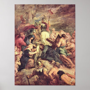 Poster Paul Rubens - Crucifixion du Christ