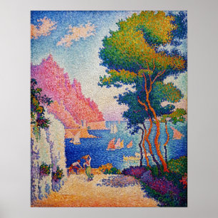 Poster Paul Signac - Capo di Noli