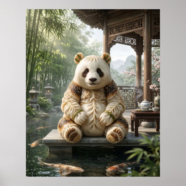 Poster Pavillon Dim Sum Panda (Devant)