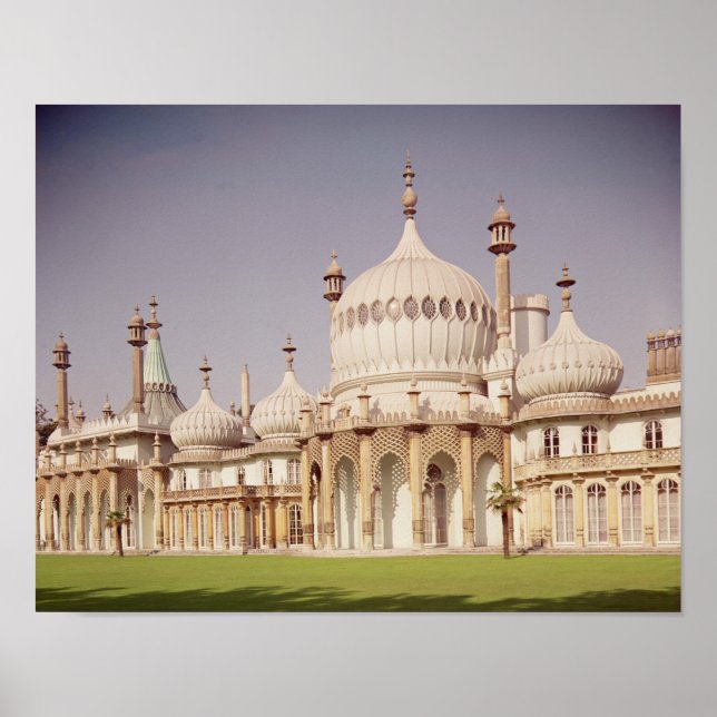 Poster Pavillon royal de Brighton (Devant)