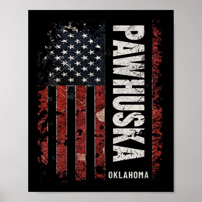 Poster Pawhuska Oklahoma (Devant)