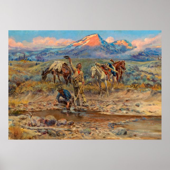 Poster Pay Dirt, La découverte du goulet de Dernière chan (Devant)