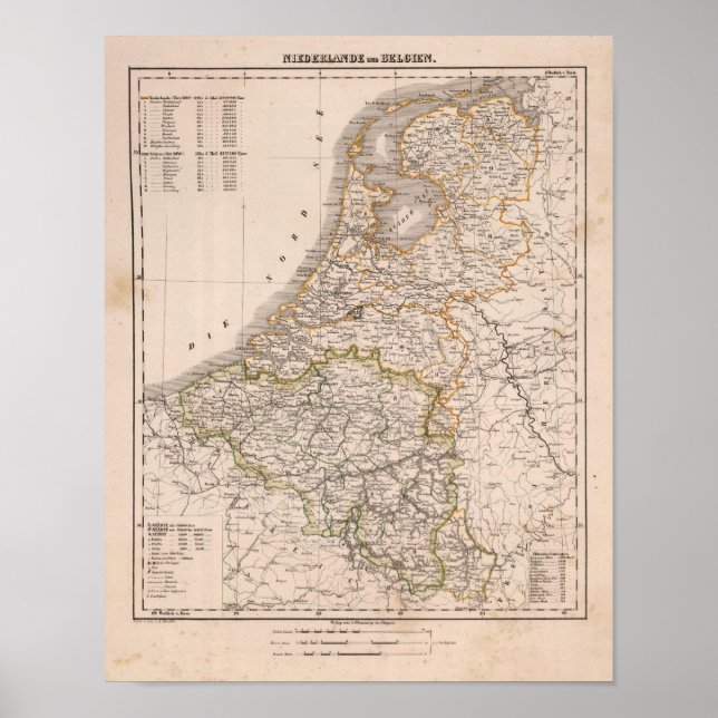 Poster Pays-Bas, Belgique (Devant)