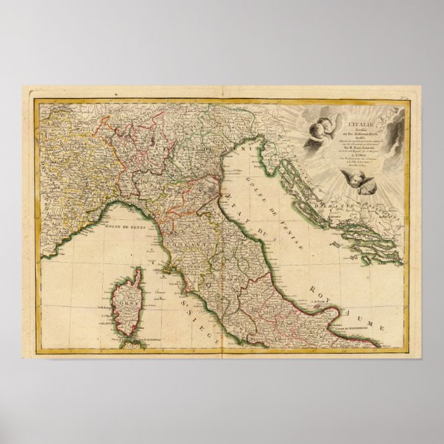 Poster Pays de garde italiens (Devant)