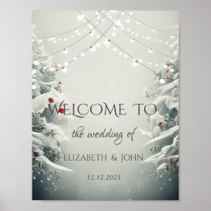 Poster Pays des merveilles d'hiver, Mariage sous la neige