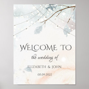 Poster Pays des merveilles d'hiver, Mariage sur une branc