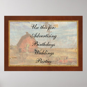 Poster Pays - ND - Agriculture de terres arides 1936