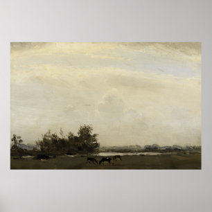 Poster Pays Paysage Imprimer Papier d'affiche de valeur (