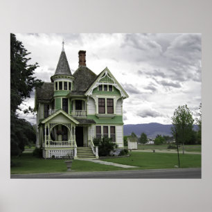 Poster Pays victorien - Hamilton Montana