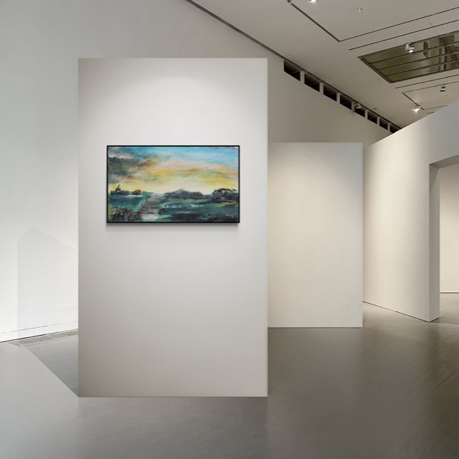 Poster Paysage Abstrait (Créateur téléchargé)