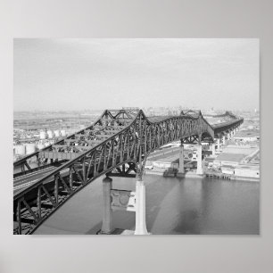 Poster Paysage américain vintage