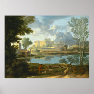 Poster Paysage au calme Nicolas Pouss