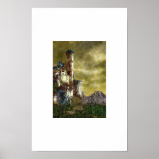 Poster Paysage avec château III