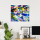 Poster Paysage avec pluie par Wassily Kandinsky (Home Office)